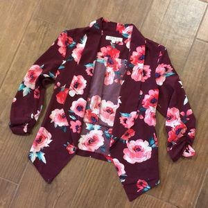 Floral blazer S